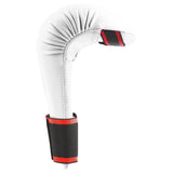 MAR-141D | White Karate Gloves w/ Moulded Padding - Compact Gloves