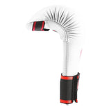 MAR-141D | White Karate Gloves w/ Moulded Padding - Compact Gloves