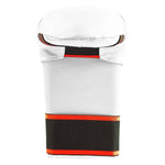 MAR-141D | White Karate Gloves w/ Moulded Padding - Compact Gloves