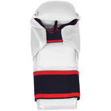 MAR-145A | White Open Palmed Wuku Mitts - Compact Gloves