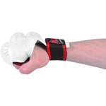 MAR-145A | White Open Palmed Wuku Mitts - Compact Gloves