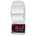 MAR-145A | White Open Palmed Wuku Mitts - Compact Gloves
