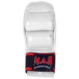 MAR-145A | White Open Palmed Wuku Mitts - Compact Gloves