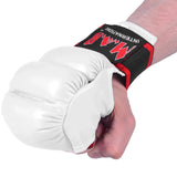 MAR-145A | White Open Palmed Wuku Mitts - Compact Gloves