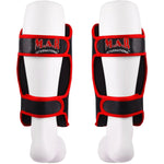 MAR-153B | Multilayered Black Shin Guards - Pads