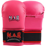MAR-157 | Pink Karate Gloves for Women - Compact Gloves