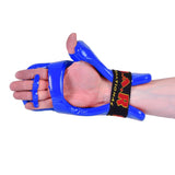 MAR-161C | Blue Dipped Foam Martial Arts Punching Gloves - Gloves