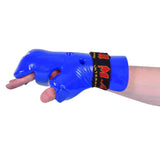 MAR-161C | Blue Dipped Foam Martial Arts Punching Gloves - Gloves