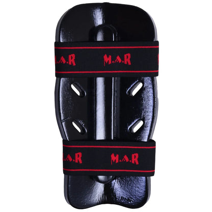 MAR-162B | Black Dipped Foam Martial Arts Shin Guard - Pads