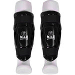 MAR-166B | Black Dipped Foam Double Layer Shin Guard - Pads