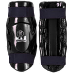 MAR-166B | Black Dipped Foam Double Layer Shin Guard - Pads