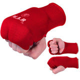 MAR-168C | Red Elasticated Fabric Mitts For Hand Protection - Small Accessories