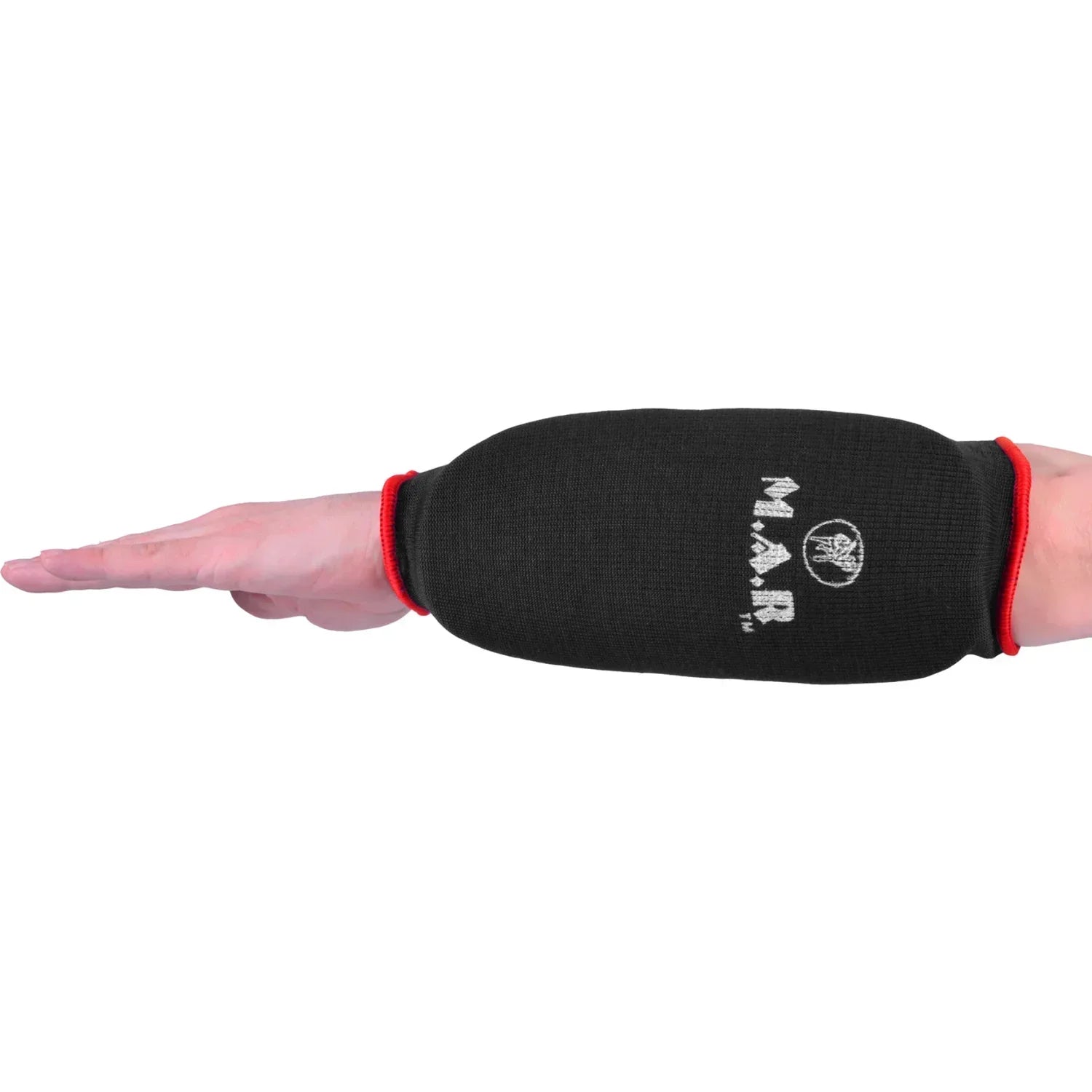 MAR-169B | Black Elasticated Fabric Arm Guard For Arm Protection - Small Accessories