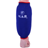 MAR-169D | Blue Elasticated Fabric Arm Guard For Arm Protection - Small Accessories