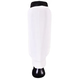 MAR-170A | White Elasticated Fabric Shin Guard For Shin Protection - Small Accessories