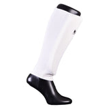MAR-170A | White Elasticated Fabric Shin Guard For Shin Protection - Small Accessories
