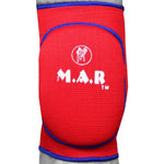 MAR-174C | Red Elasticated Fabric Knee Pads - Small Accessories