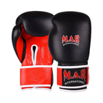 MAR-177 | Red & Black Kids Kickboxing & Boxing Gloves - Gloves