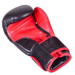 MAR-179 | Black & Red Boxing & Kickboxing Gloves for Kids - Gloves