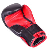 MAR-179 | Black & Red Boxing & Kickboxing Gloves for Kids - Gloves