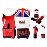 MAR-185 | Union Jack Print Kickboxing & Boxing Gloves for Kids - Gloves