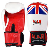 MAR-185 | Union Jack Print Kickboxing & Boxing Gloves for Kids - Gloves