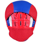MAR-194C | Blue & Red Curved Focus Mitts - Focus Mitts