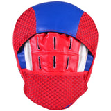 MAR-194C | Blue & Red Curved Focus Mitts - Focus Mitts
