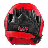 MAR-195C- Boxing Pads Focus Mitts Maya Leather - Focus Mitts