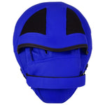 MAR-195F | Blue Hybrid Curved Focus Mitts - Focus Mitts