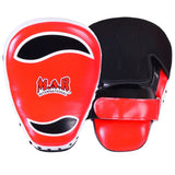 MAR-195J | Red Curved Focus Mitts - Focus Mitts