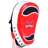 MAR-195J | Red Curved Focus Mitts - Focus Mitts