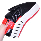 MAR-195J | Red Curved Focus Mitts - Focus Mitts