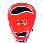 MAR-195J | Red Curved Focus Mitts - Focus Mitts