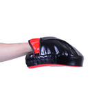 MAR-195L | Red Curved Focus Mitts - Focus Mitts