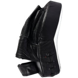 MAR-197 | Black + White Genuine Leather Focus Mitts - Focus Mitts