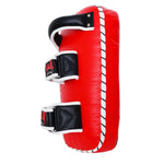 MAR-203 | Red+Black IPPON Heavy Genuine Leather Thai Pad - quality-martial-arts