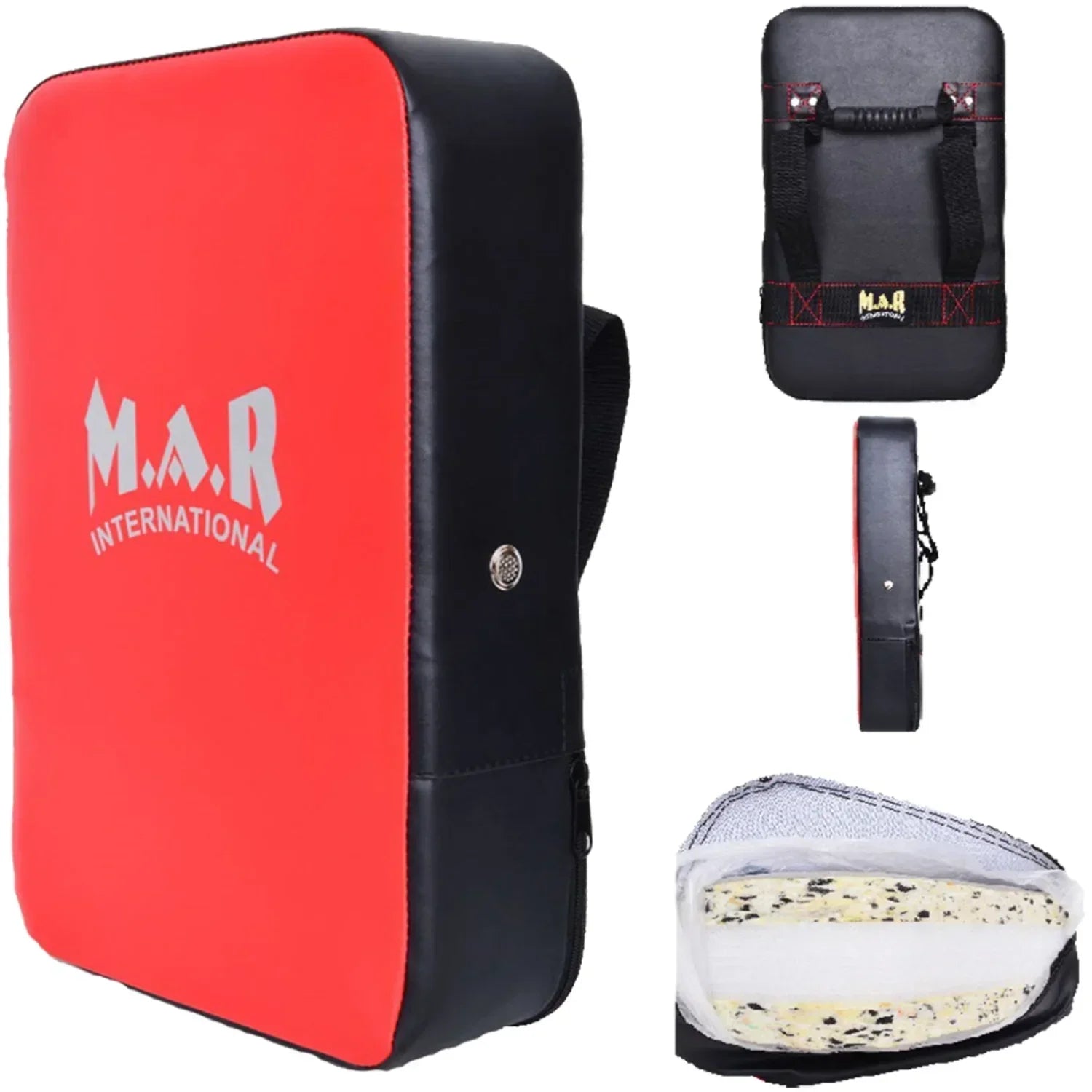 Heavy Duty Square Striking Shield with Grip Handle – Quality Martial Arts