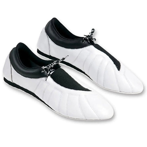 MAR-291B | White + Black Martial Arts Training Shoes - Shoes