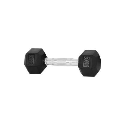 MAR-353 | Hex Dumbbell w/ Weights (Single or Pair) - 5kg / Wholesale / Single - Unknown