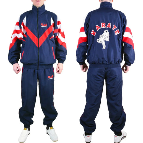 MAR-361 | Navy-Blue Tracksuit Sports Uniform - Uniforms