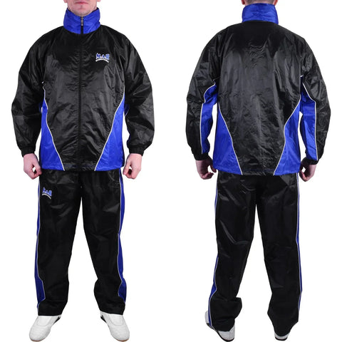 MAR-369B | Blue + Black Tracksuit (Sauna Suit/Sweatsuit) - Uniforms