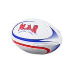 MAR-436L | Red & Blue Rugby Training Ball - Size 5 - Small Accessories