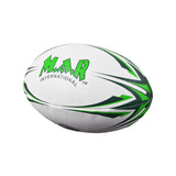 MAR-436O | Green Rugby Training Ball - Size 5 - Small Accessories