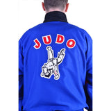 MAR-443 | Blue Black & Red Judo Vintage Styled Tracksuit - Uniforms
