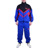 MAR-443 | Blue Black & Red Judo Vintage Styled Tracksuit - Uniforms