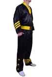 MAR-053A | Black & Yellow Freestyle Uniform w/ Stripes/Stars