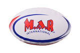 MAR-436L | Red & Blue Rugby Training Ball - Size 5