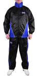 MAR-369B | Blue + Black Tracksuit (Sauna Suit/Sweatsuit)
