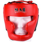 MAR-131A | Genuine Cowhide Leather Head Guard For Competition & Training